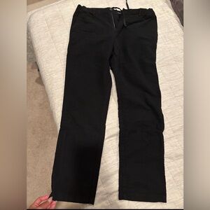 Old Navy Black Straight-Leg Trousers